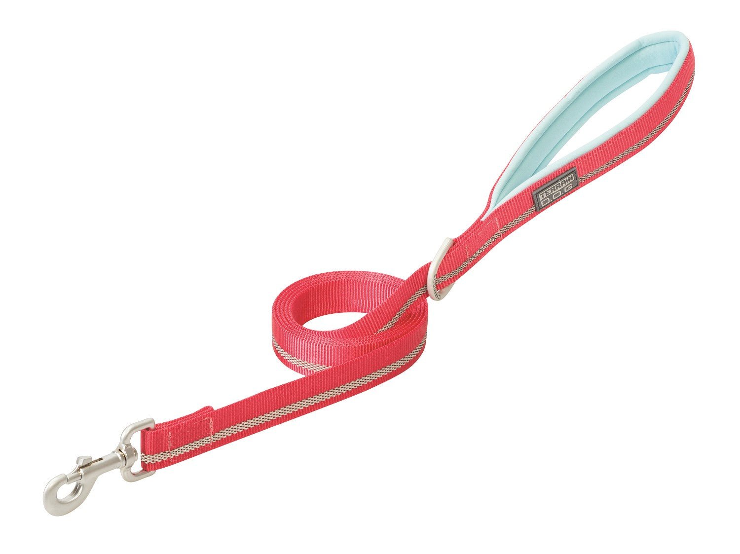 Weaver Terrain D.O.G. Durable Pet Outdoor Gear Reflective Neoprene Lined Leash - Hooves and Paws