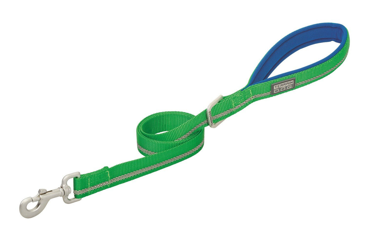 Weaver Terrain D.O.G. Durable Pet Outdoor Gear Reflective Neoprene Lined Leash - Hooves and Paws