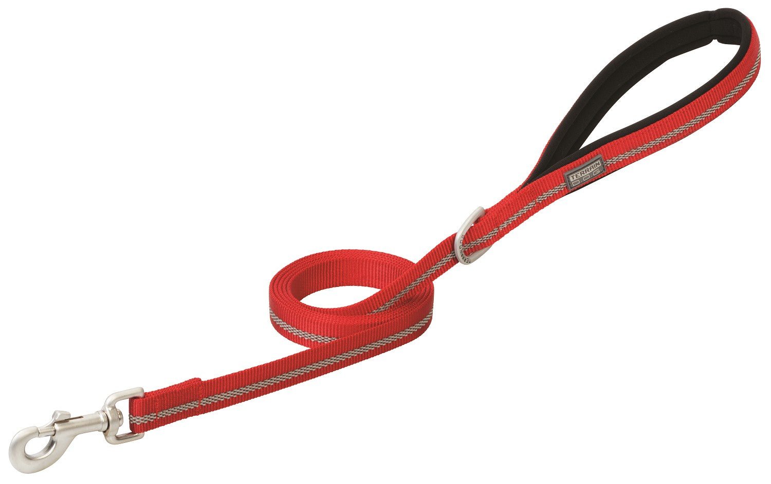 Weaver Terrain D.O.G. Durable Pet Outdoor Gear Reflective Neoprene Lined Leash - Hooves and Paws