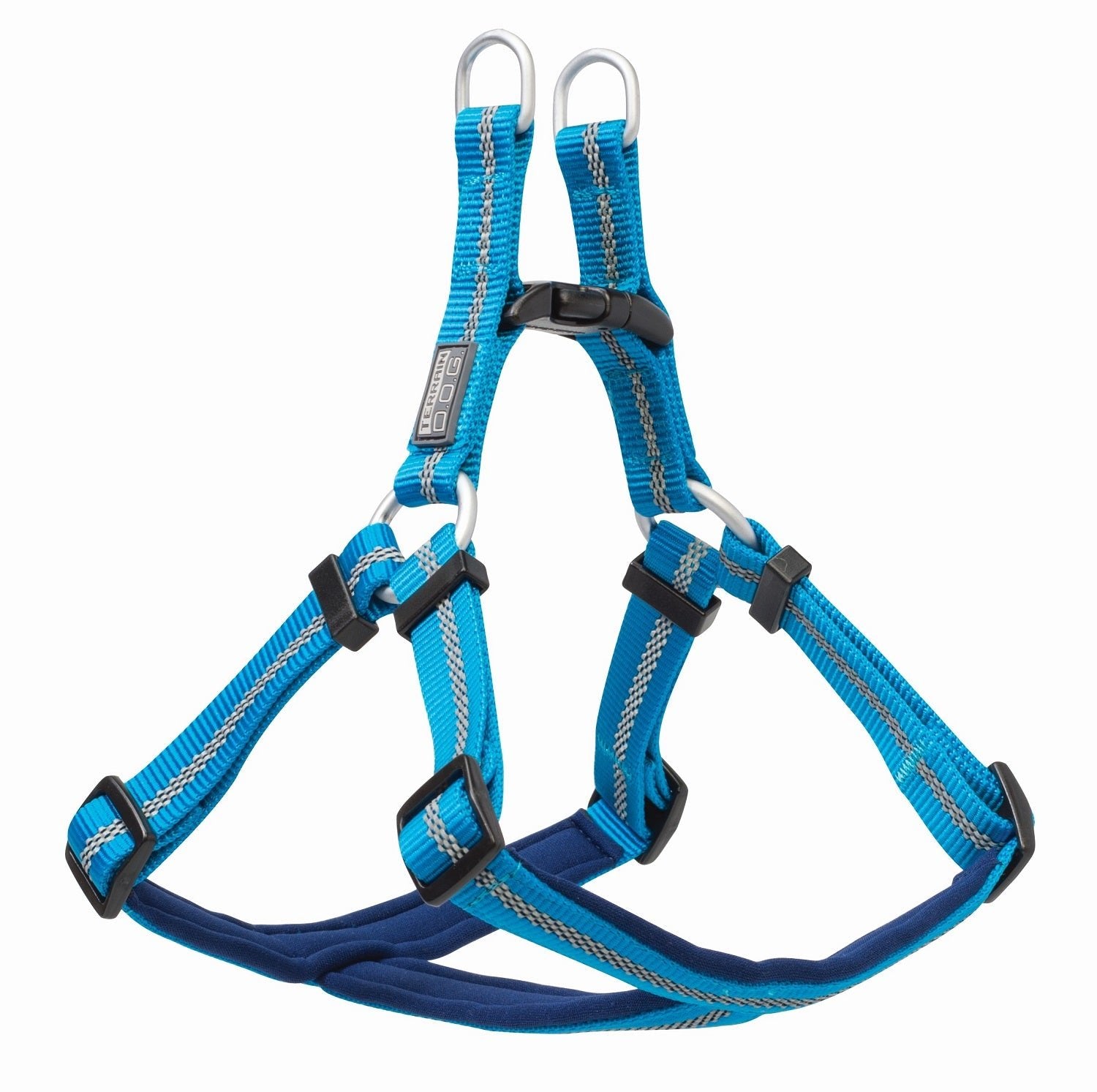 Weaver Terrain D.O.G. Durable Pet Outdoor Gear Reflective Neoprene Lined Harness - Hooves and Paws