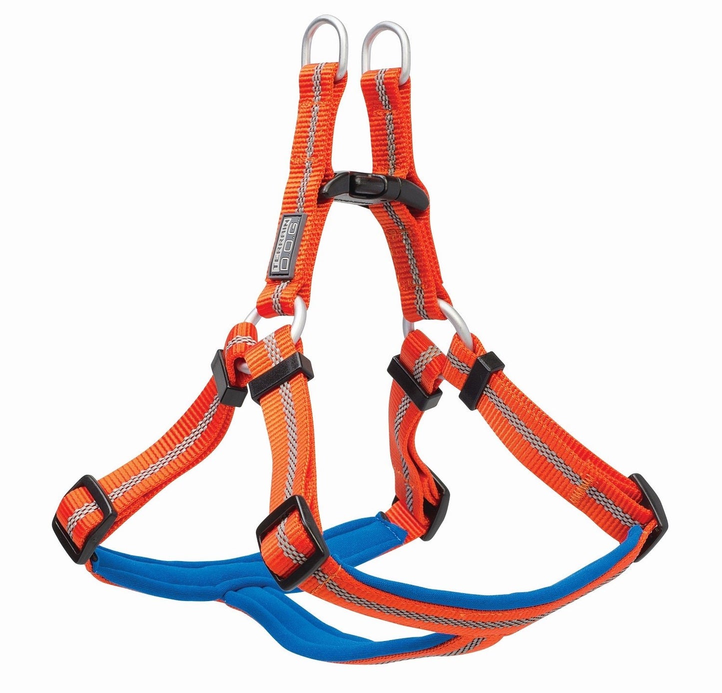 Weaver Terrain D.O.G. Durable Pet Outdoor Gear Reflective Neoprene Lined Harness - Hooves and Paws