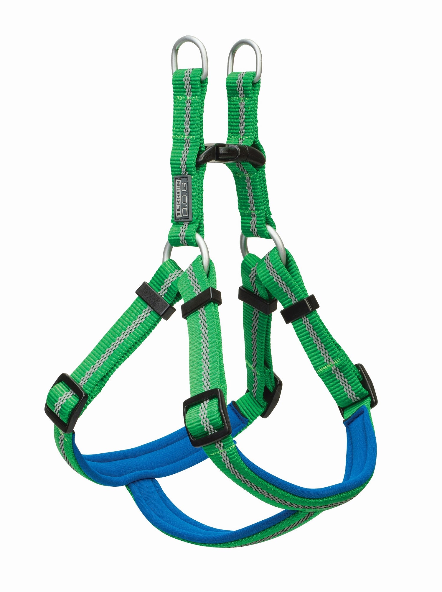 Weaver Terrain D.O.G. Durable Pet Outdoor Gear Reflective Neoprene Lined Harness - Hooves and Paws
