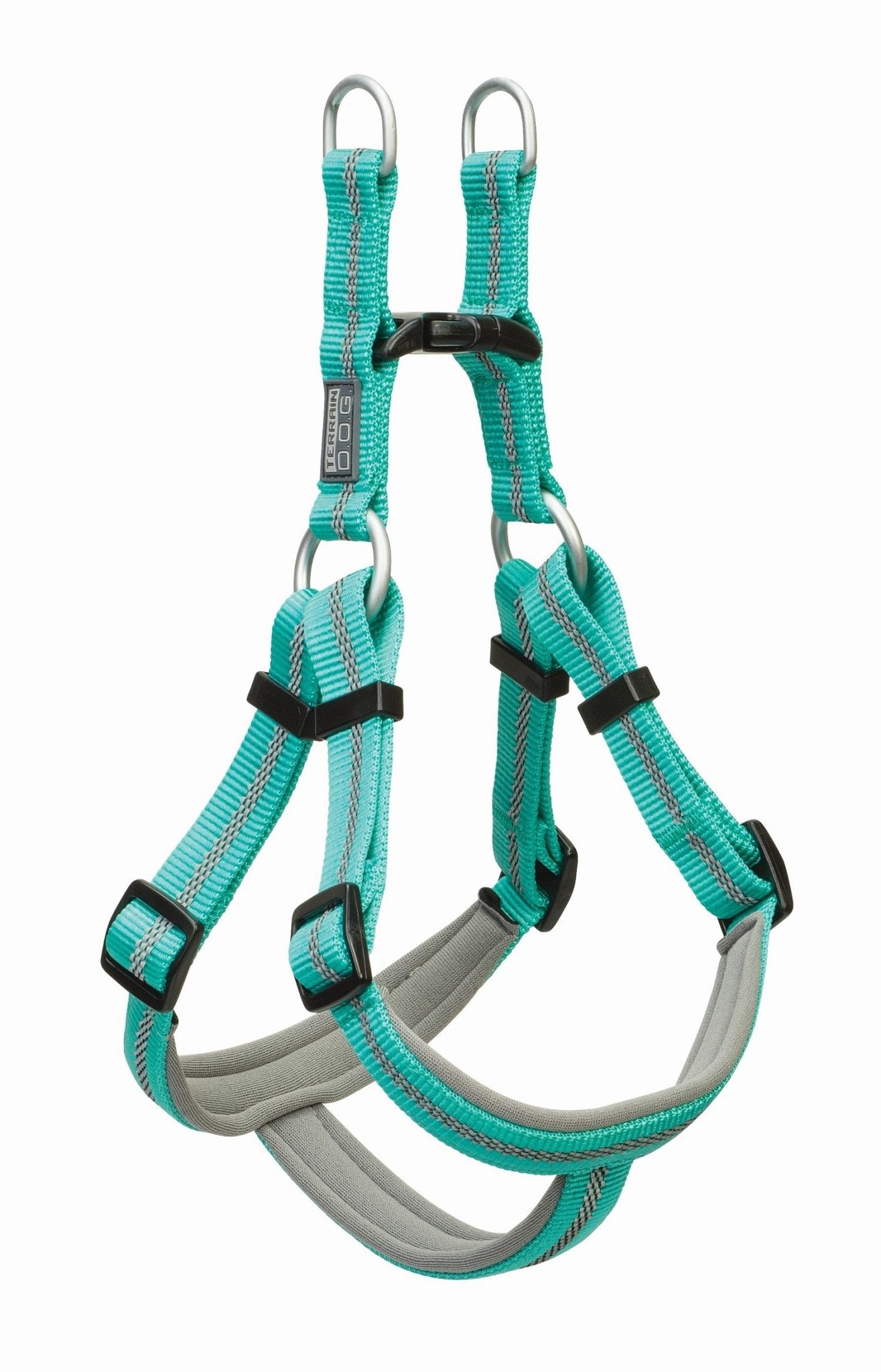 Weaver Terrain D.O.G. Durable Pet Outdoor Gear Reflective Neoprene Lined Harness - Hooves and Paws