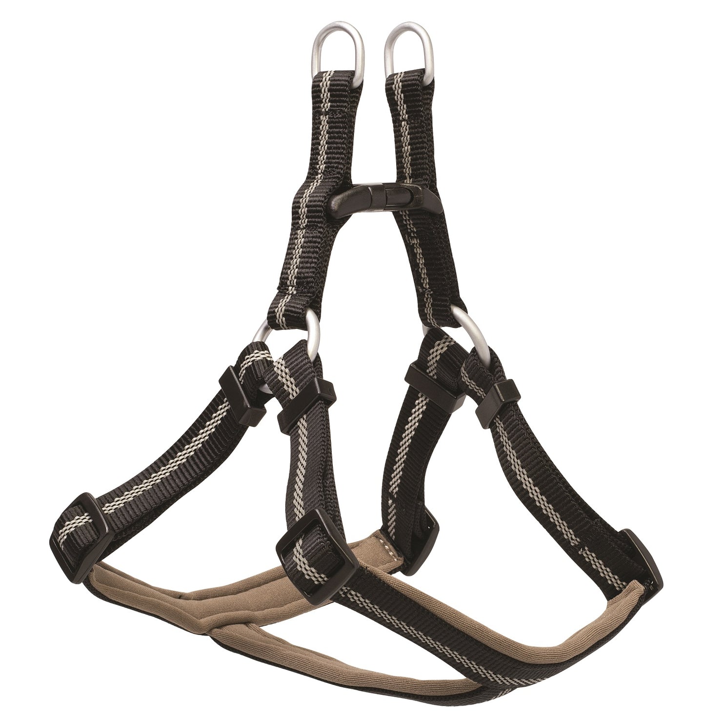 Weaver Terrain D.O.G. Durable Pet Outdoor Gear Reflective Neoprene Lined Harness - Hooves and Paws