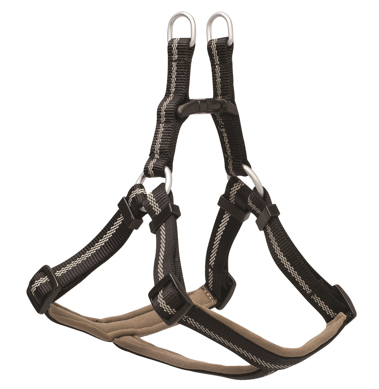 Weaver Terrain D.O.G. Durable Pet Outdoor Gear Reflective Neoprene Lined Harness - Hooves and Paws