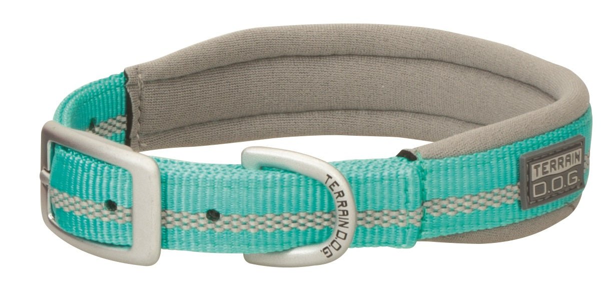 Weaver Terrain D.O.G. Durable Pet Outdoor Gear Reflective Neoprene Lined Collars - Hooves and Paws