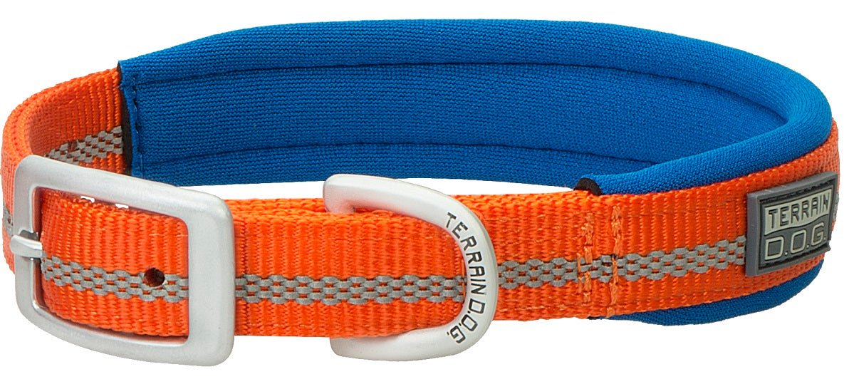 Weaver Terrain D.O.G. Durable Pet Outdoor Gear Reflective Neoprene Lined Collars - Hooves and Paws