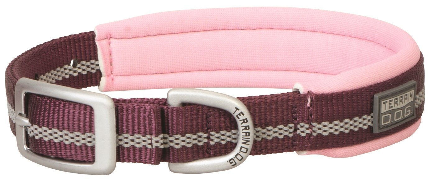 Weaver Terrain D.O.G. Durable Pet Outdoor Gear Reflective Neoprene Lined Collars - Hooves and Paws