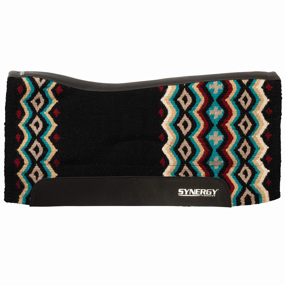 Weaver Leather Synergy Natural Fit Performance Wool Blend Felt Saddle Pad - Hooves and Paws