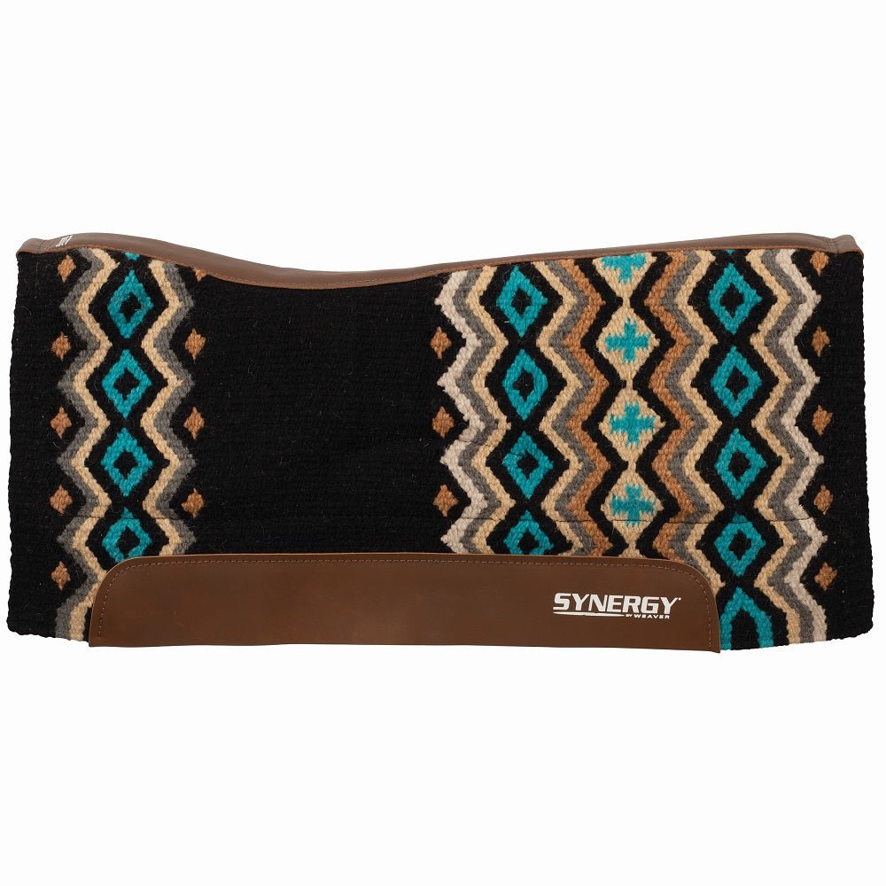 Weaver Leather Synergy Natural Fit Performance Wool Blend Felt Saddle Pad - Hooves and Paws