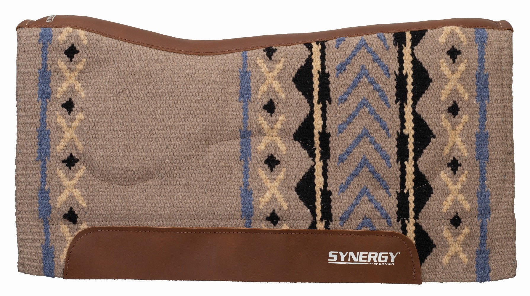 Weaver Leather Synergy Natural Fit Performance Wool Blend Felt Saddle Pad - Hooves and Paws