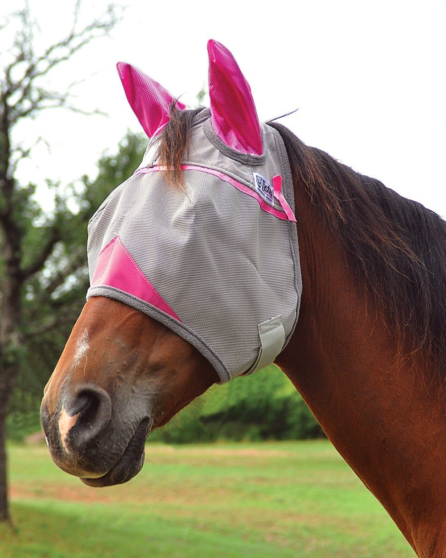 Cool Cashel Crusader Sun Fly Mask - Hooves and Paws