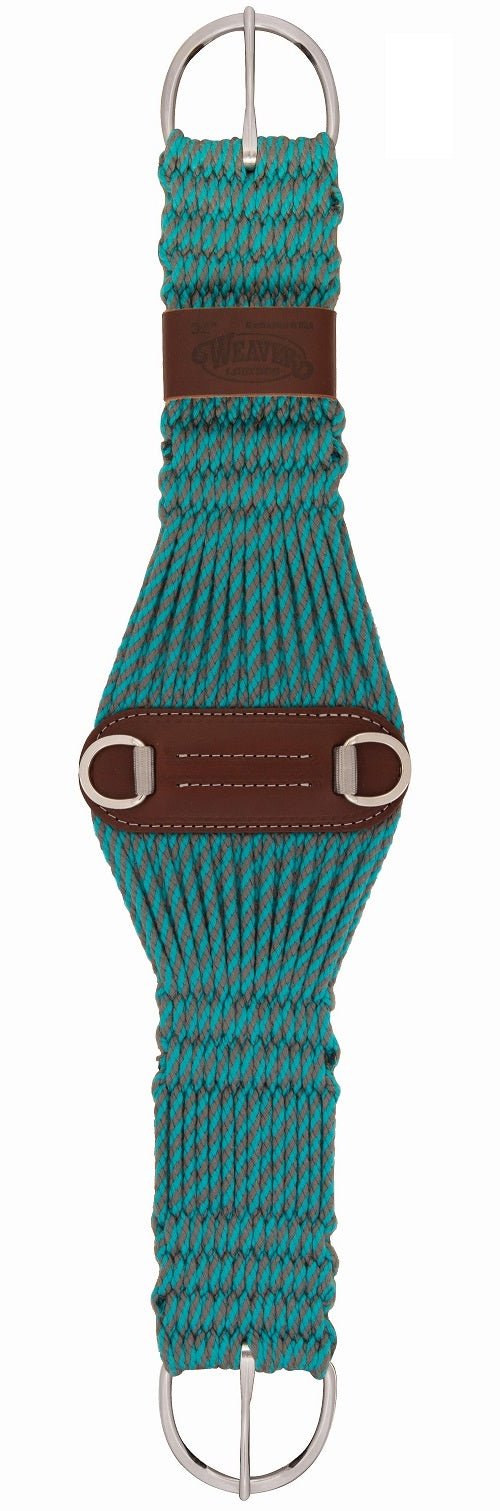 Weaver Leather Bamboo Ecoluxe Horse Equine 27 Strand Roper Cinch - Hooves and Paws