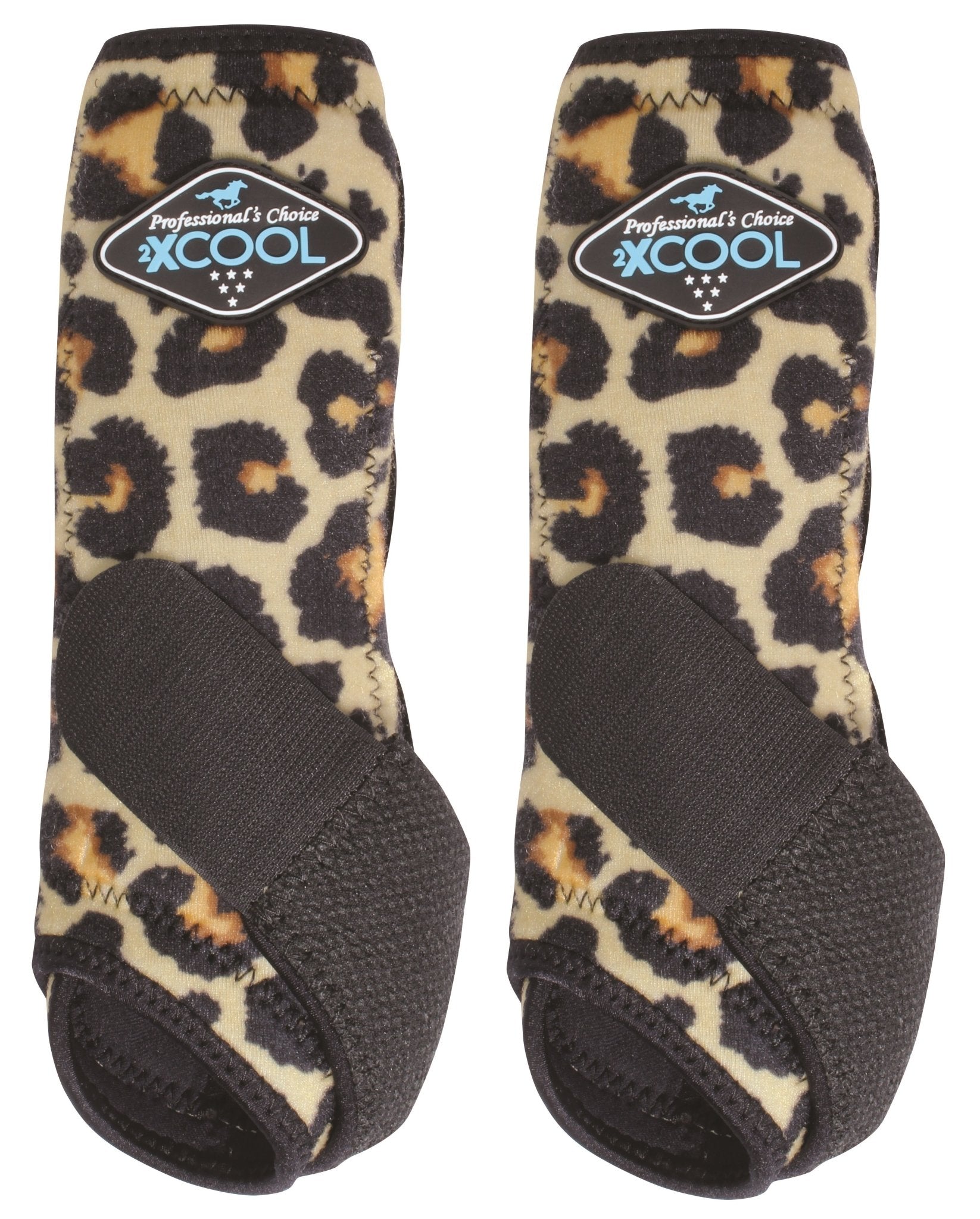 Professional's Choice Sports Medicine 2XCOOL Pattern Horse Equine Boots Front Pair - Hooves and Paws