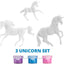 Breyer Horses Stablemate Series Unicorn Family Paint & Play Set 4262 - Hooves and Paws