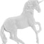Breyer Horses Stablemate Series Unicorn Family Paint & Play Set 4262 - Hooves and Paws