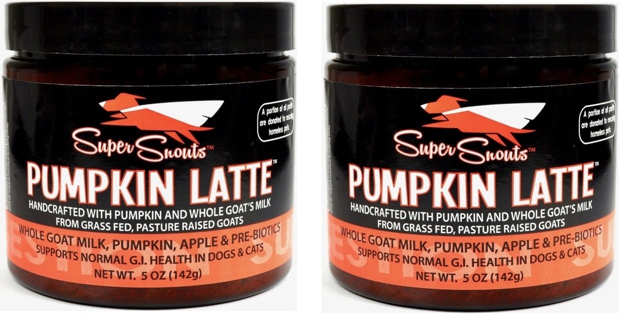 Diggin Your Dog Super Snouts Pumpkin Latte Digestive Health w/ Pre - biotic 5oz 2 Pack - Hooves and Paws