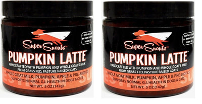 Diggin Your Dog Super Snouts Pumpkin Latte Digestive Health w/ Pre - biotic 5oz 2 Pack - Hooves and Paws