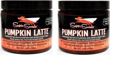 Diggin Your Dog Super Snouts Pumpkin Latte Digestive Health w/ Pre - biotic 5oz 2 Pack - Hooves and Paws