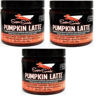 Diggin Your Dog Super Snouts Pumpkin Latte Digestive Health w/ Pre - biotic 5oz 3 Pack - Hooves and Paws