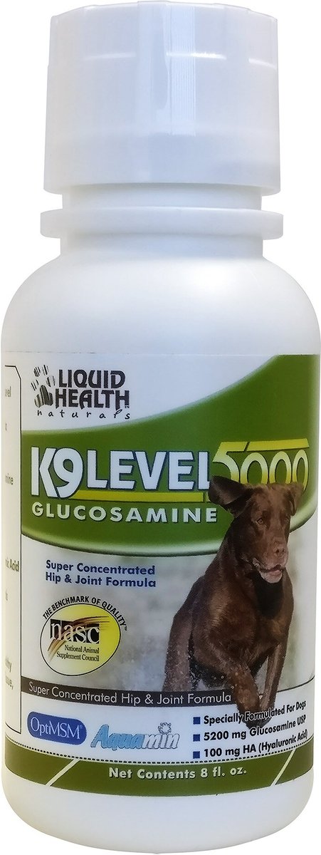 Liquid Health K9 Glucosamine Level 5000 - 8 Oz