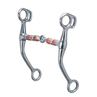 Weaver Leather Bit,Stainless Steel 5'' Stainless Steel Tm Thumb,6 1/2''Cheek - Hooves and Paws
