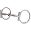 Weaver Leather Bit, Stainless Steel 5'' Sweet Iron Snaffle, 3''Dees - Hooves and Paws