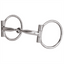 Weaver Leather Bit, Stainless Steel 5'' Sweet Iron Snaffle, 3''Dees - Hooves and Paws