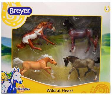 Breyer Wild at Heart Stablemates Series 4 Horse Set Model #6035