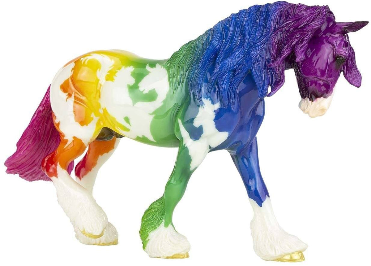 Breyer Traditional Series 1:9 Scale Model Horse Equidae Rainbow Decorator #1849