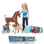 Breyer Classics Pet Groomer Set 6" Doll and Animals w/ Gear Toys 62029 - Hooves and Paws