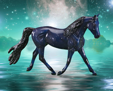 Breyer Classic Horse Starry Night Decorator Series 1:12 Toy Model #62050
