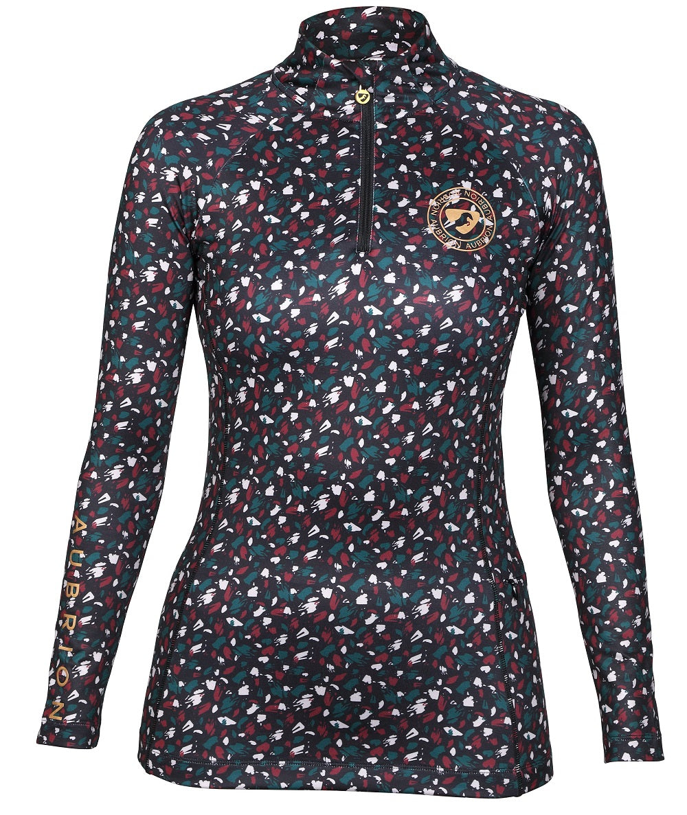 Shires Aubrion Equestrian Newbury Long Sleeve Base Layer #8162