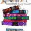 Dog Collar Lupine Pet Lifetime Adjustable 1/2" 3/4" or 1" Puppy Original Designs - Hooves and Paws
