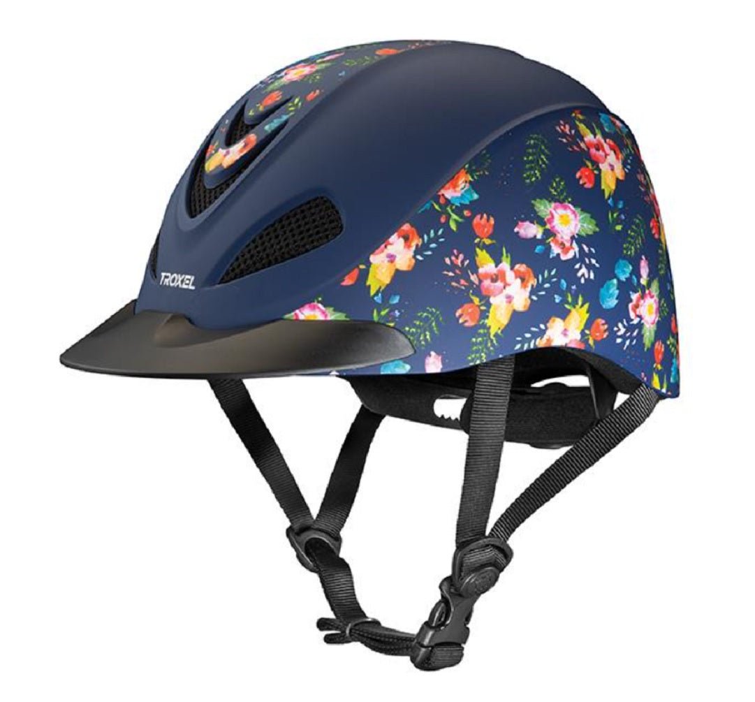 Troxel Riding Helmet Dynasty Horse Safety Low Profile Equine - Hooves and Paws