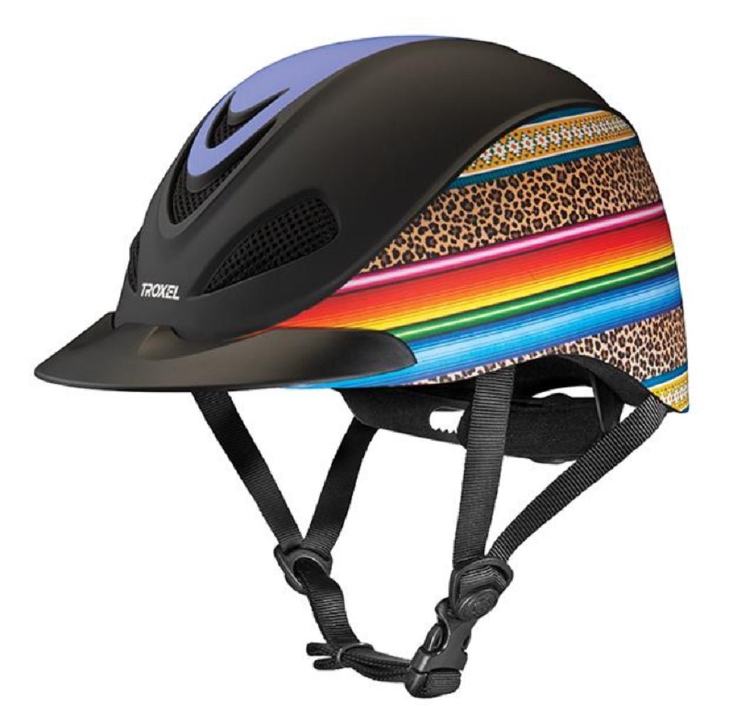 Troxel Riding Helmet Dynasty Horse Safety Low Profile Equine - Hooves and Paws