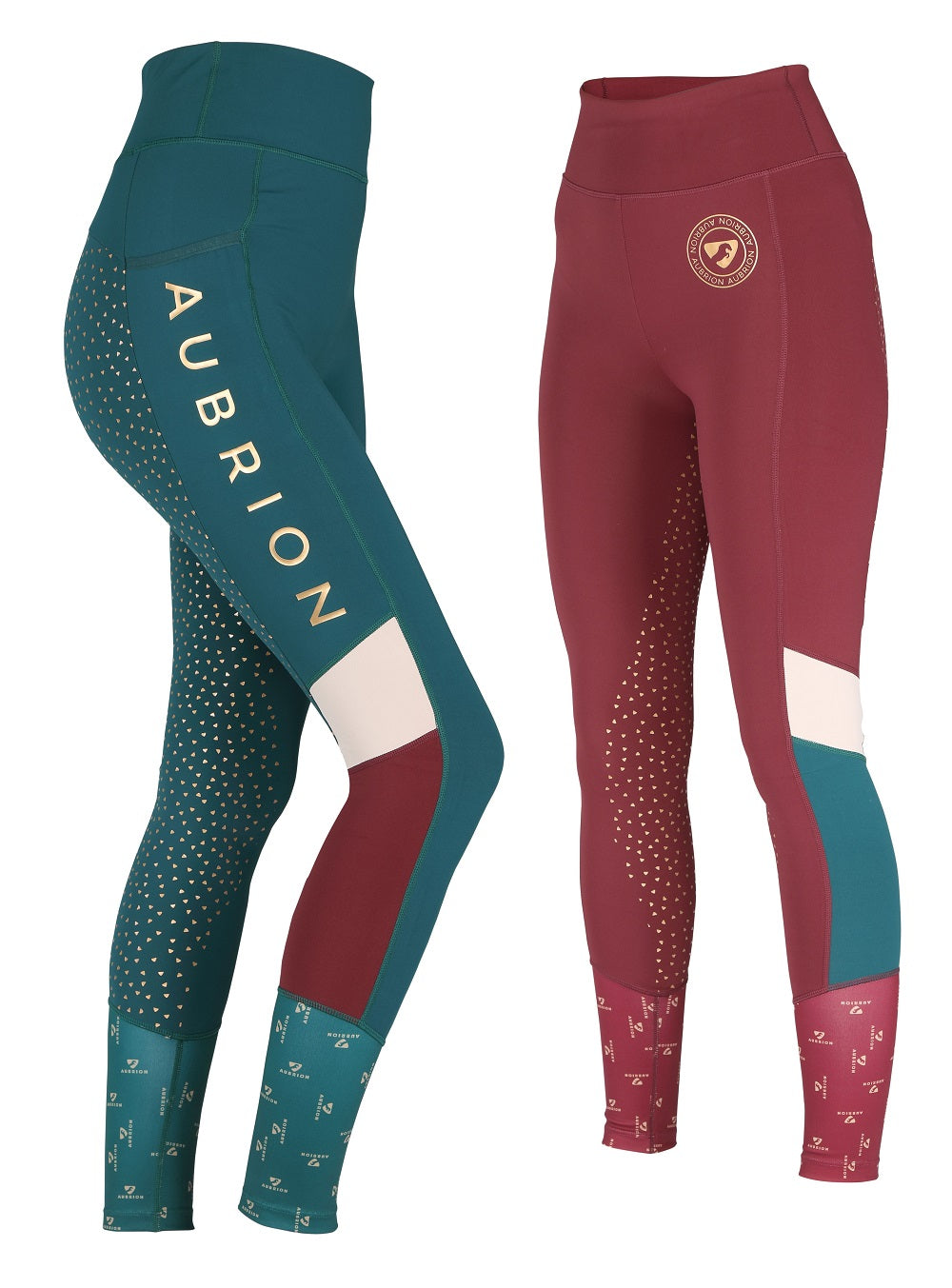 Shires Aubrion Equestrian Eastcote Riding Tights Ladies #8307