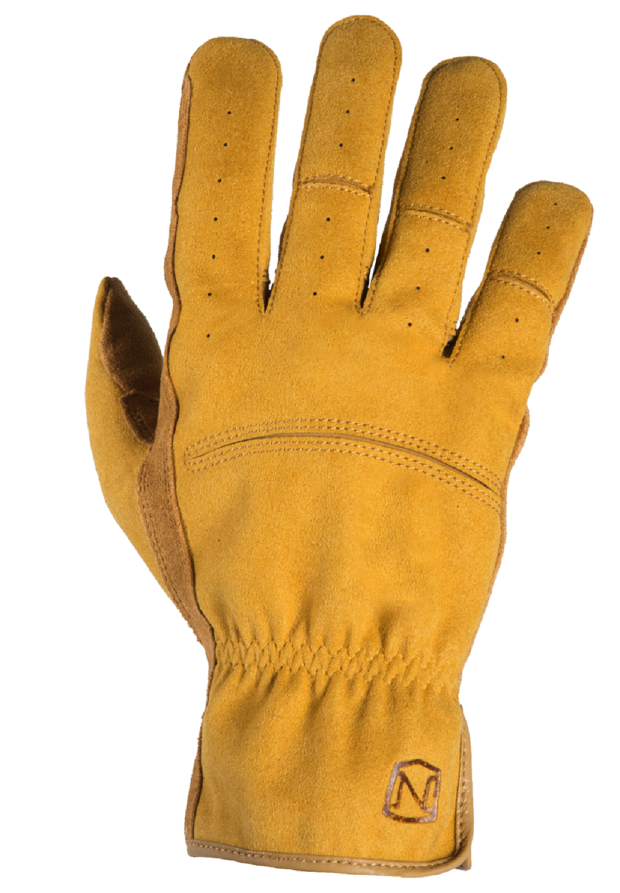 Noble Equestrian Gloves Working Men's Dakota Glove Horseback Tough Heavy Duty Tan