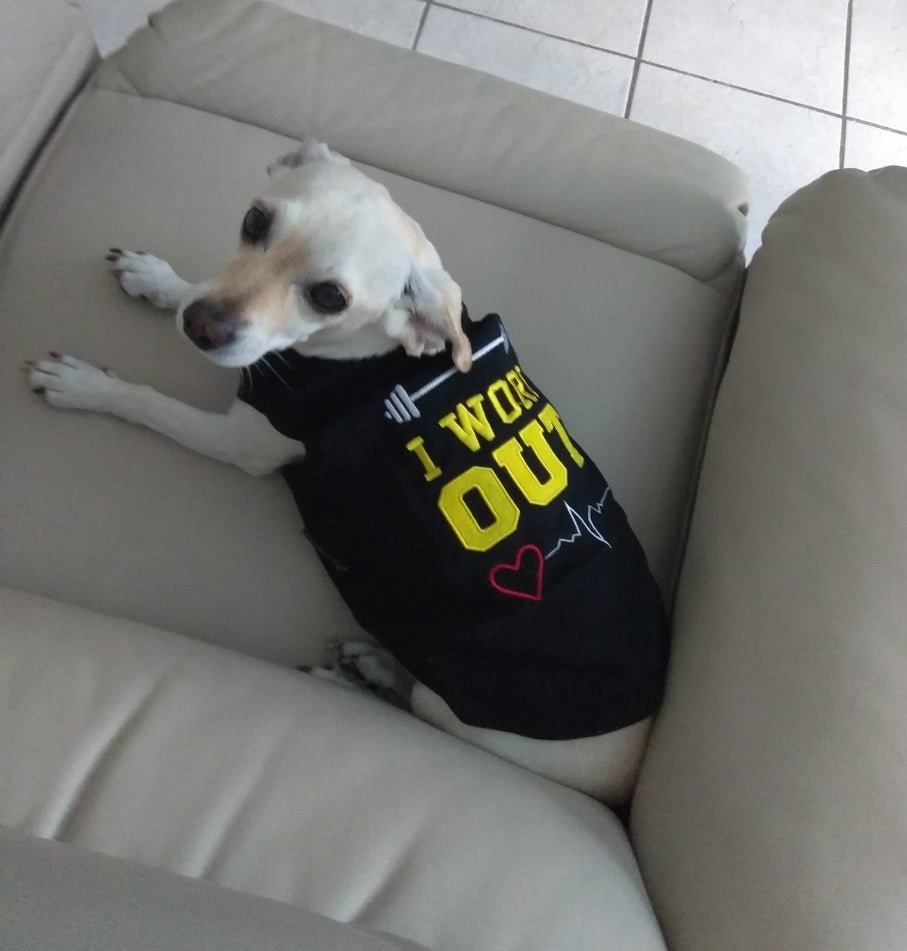 Parisian Pet Police K9 Embroidered Tshirt - Hooves and Paws