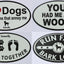 LoveWally Dog Lover Magnet For Your Car Truck Or Fridge - Hooves and Paws