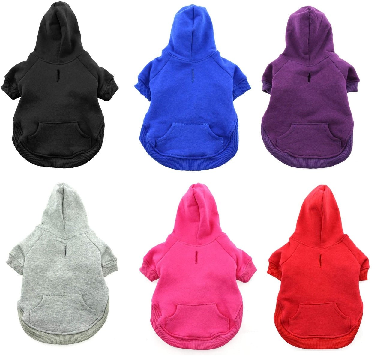 Doggie Design Sport Hoodie Flex - Fit Embroidered Fleece Lined Sweatshirt - Hooves and Paws