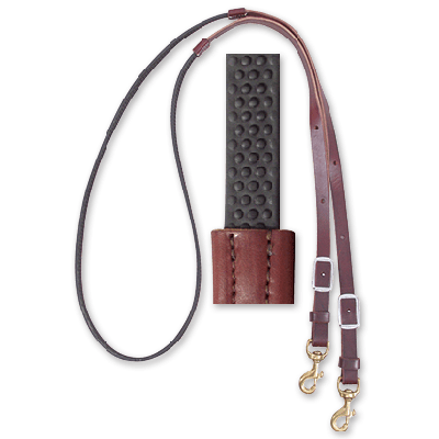 Martin Saddlery 3/4'' Biothane/Latigo Barrel Reins - Hooves and Paws
