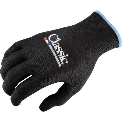 Classic Rope Company Classic Black Horse Equine Roping Glove - Hooves and Paws