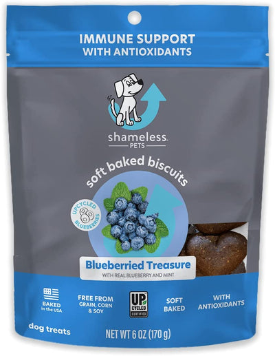 SHAMELESS PETS Soft Dog Treats - Natural Healthy Treats Grain Free Biscuits - Hooves and Paws