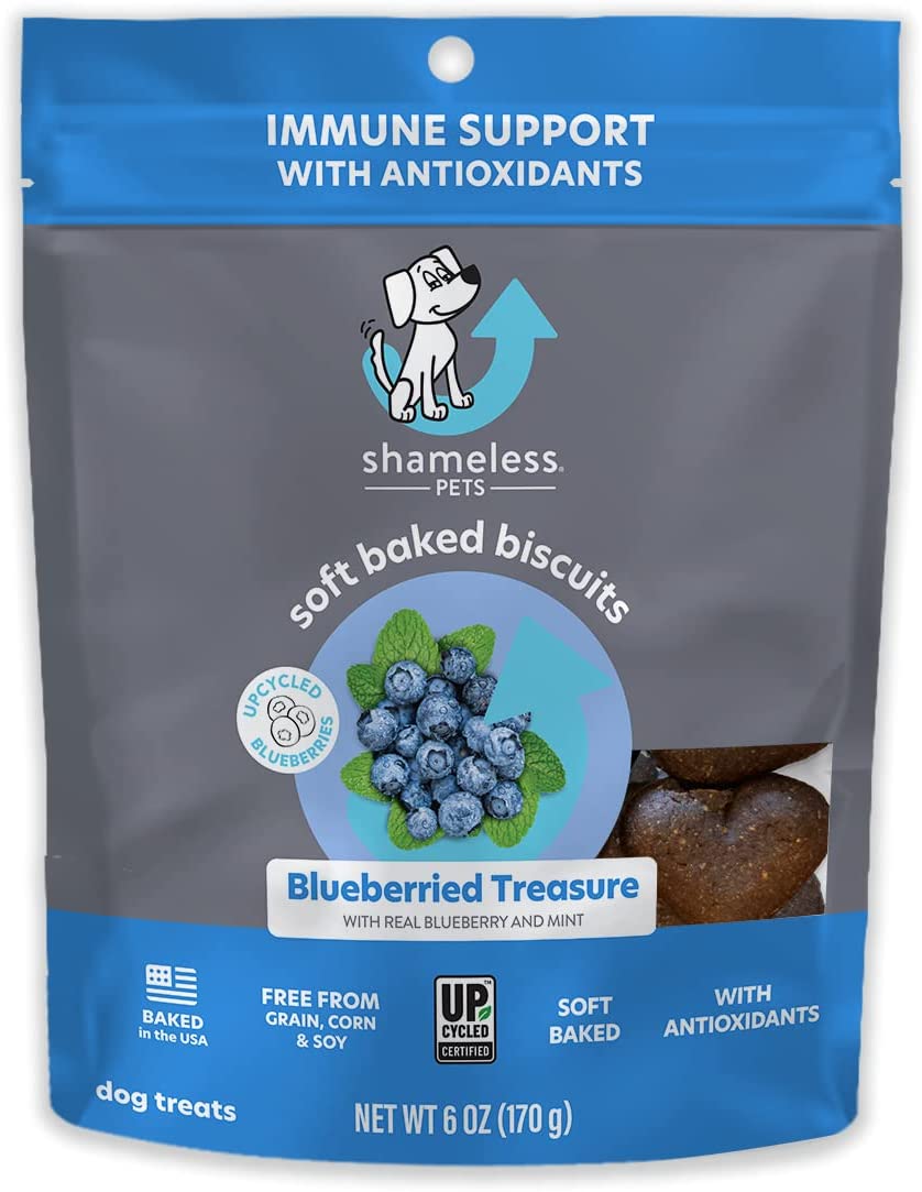 SHAMELESS PETS Soft Dog Treats - Natural Healthy Treats Grain Free Biscuits