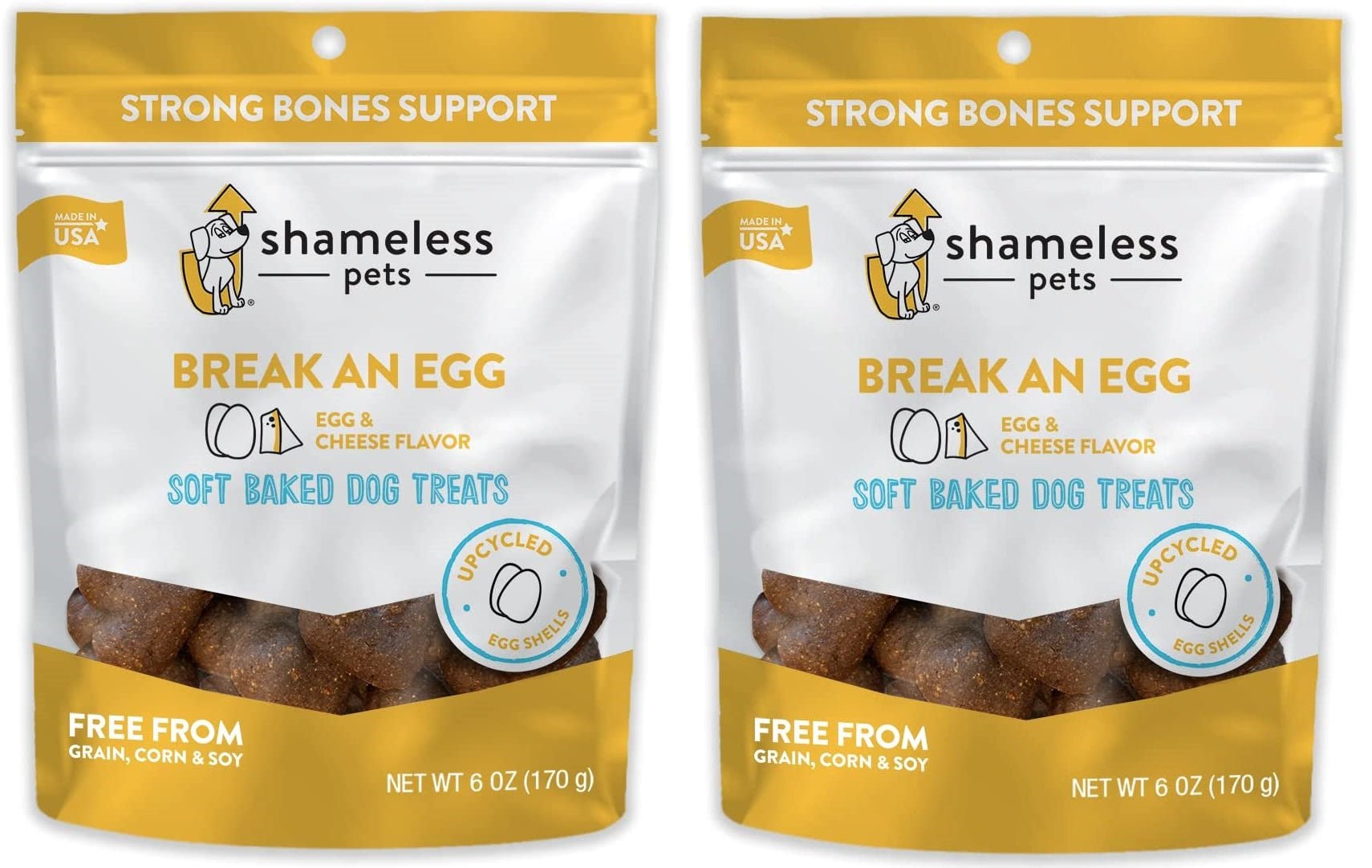 SHAMELESS PETS Soft Dog Treats - Natural Healthy Treats Grain Free Biscuits - Hooves and Paws