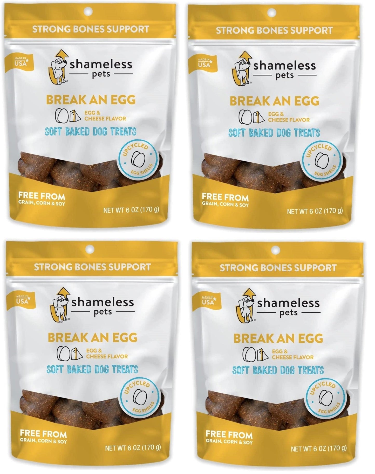 SHAMELESS PETS Soft Dog Treats - Natural Healthy Treats Grain Free Biscuits - Hooves and Paws