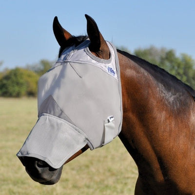 Cool Cashel Crusader Sun Fly Mask - Hooves and Paws