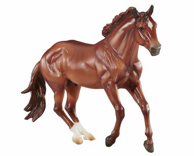 Breyer Traditional Series Checkers Mountain Trail Champion Horse Model #1831