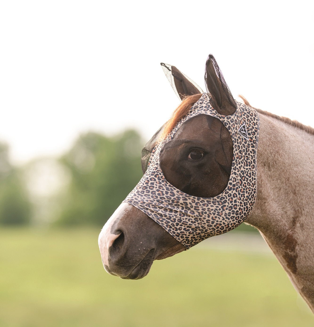 Professional's Choice Comfort Fit Horse Lycra Fly Mask with Ears All Sizes - Hooves and Paws